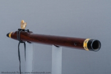 Brazilian Rosewood Native American Flute, Minor, Low E-4, #J8H (6)
